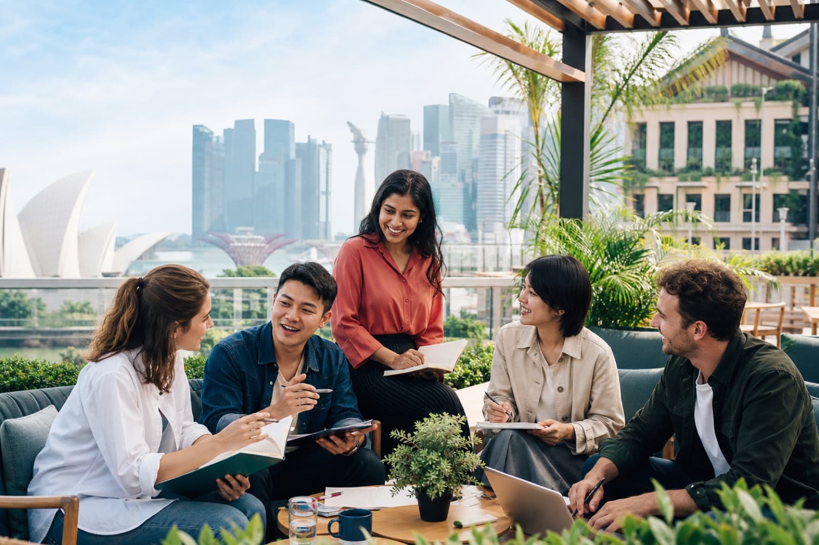 Language learners in an international study setting