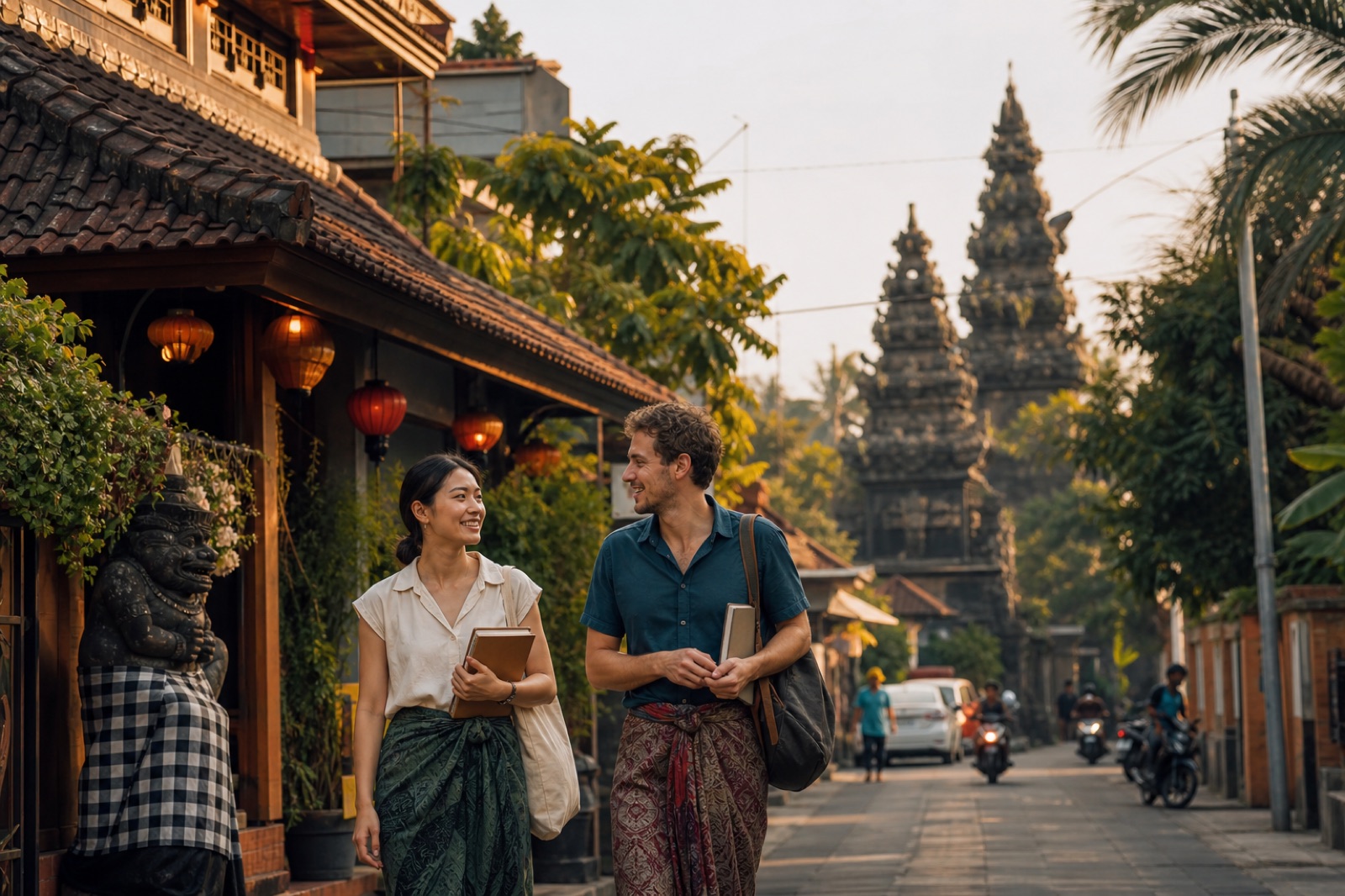 Language learners in Indonesia